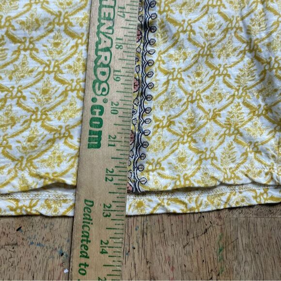 Sundance Women's Yellow Top Peasant Blouse Embroiered Crochet‎ Size Small - Picture 5 of 6